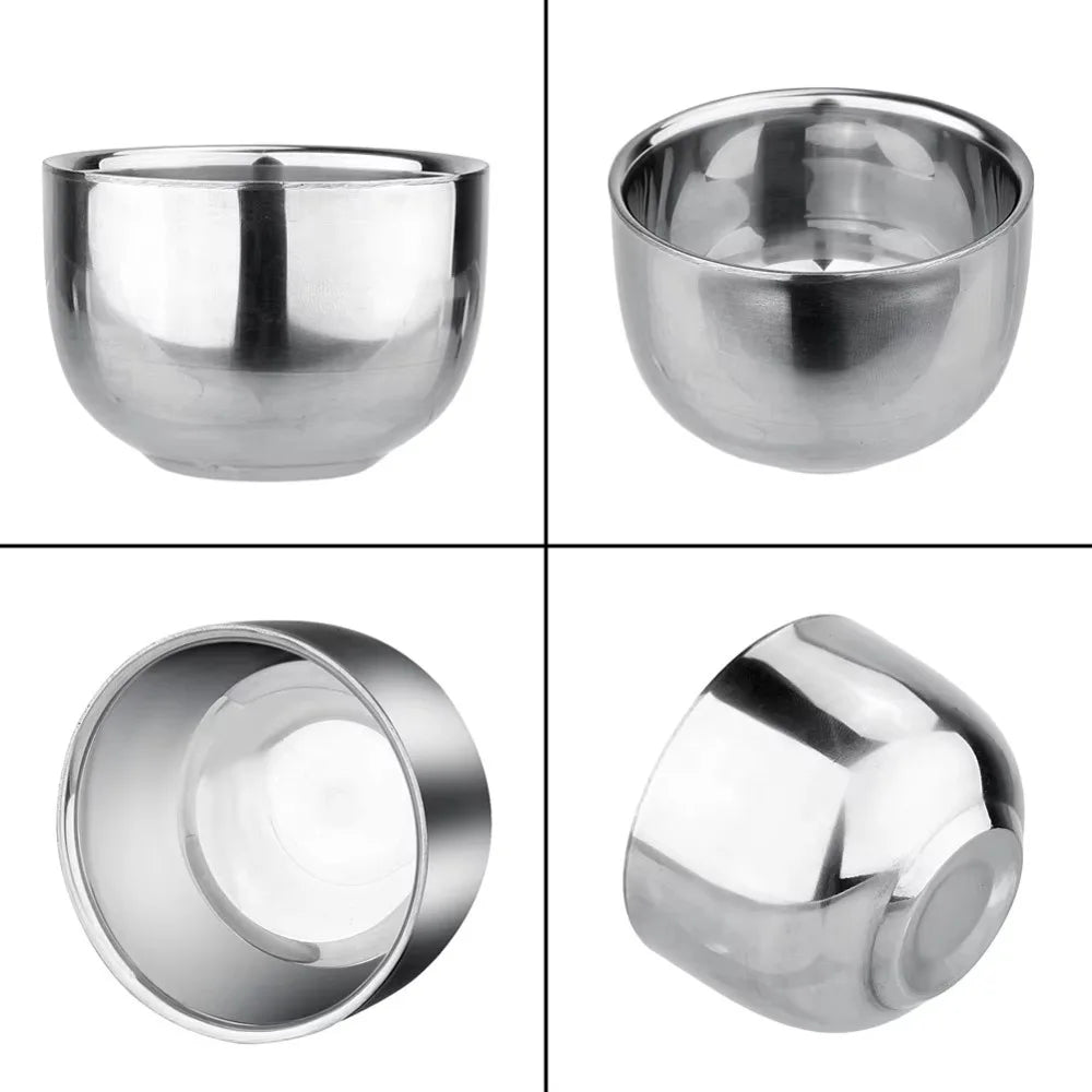 Stainless Steel Double-Wall Espresso Cups